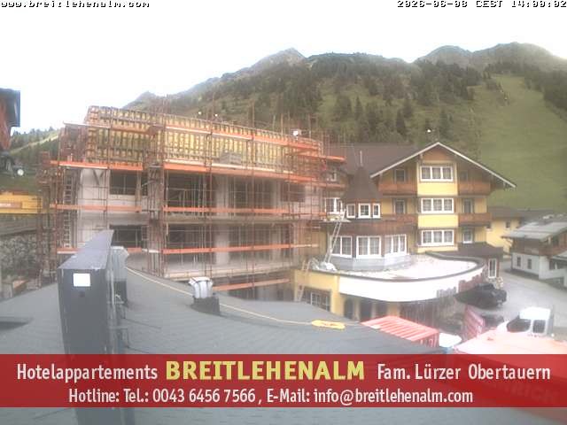 Archiv Foto Webcam Breitlehenalm Obertauern Appartementhaus