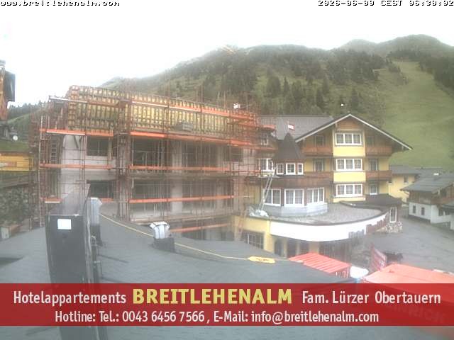 Archiv Foto Webcam Breitlehenalm Obertauern Appartementhaus
