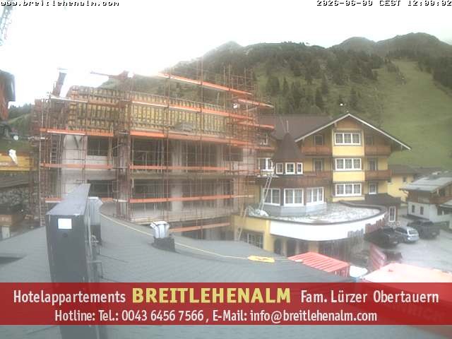 Archiv Foto Webcam Breitlehenalm Obertauern Appartementhaus