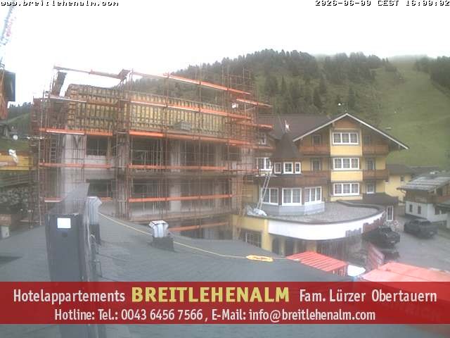 Archiv Foto Webcam Breitlehenalm Obertauern Appartementhaus