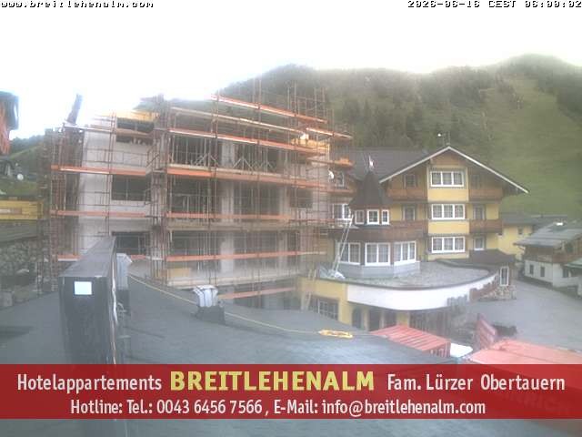 Archiv Foto Webcam Breitlehenalm Obertauern Appartementhaus