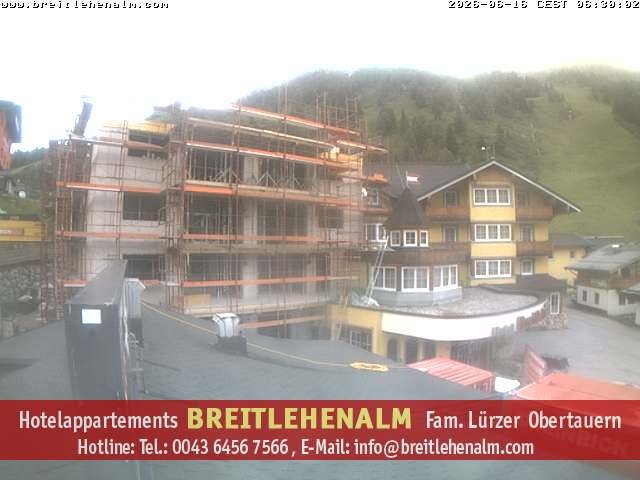 Archiv Foto Webcam Breitlehenalm Obertauern Appartementhaus