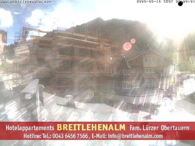 Archiv Foto Webcam Breitlehenalm Obertauern Appartementhaus
