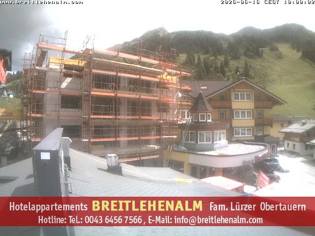 Archiv Foto Webcam Breitlehenalm Obertauern Appartementhaus