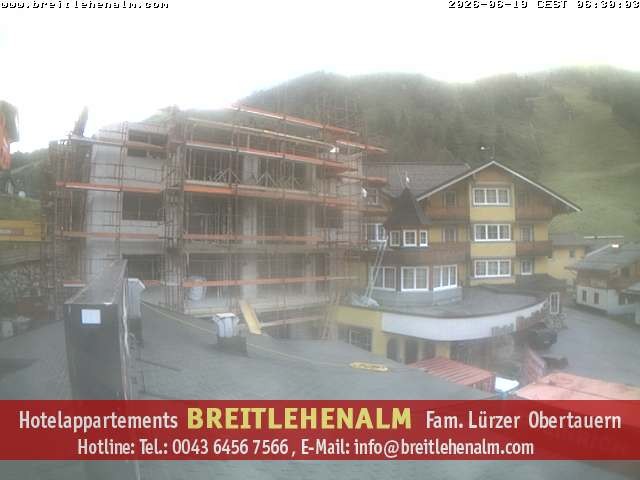 Archiv Foto Webcam Breitlehenalm Obertauern Appartementhaus