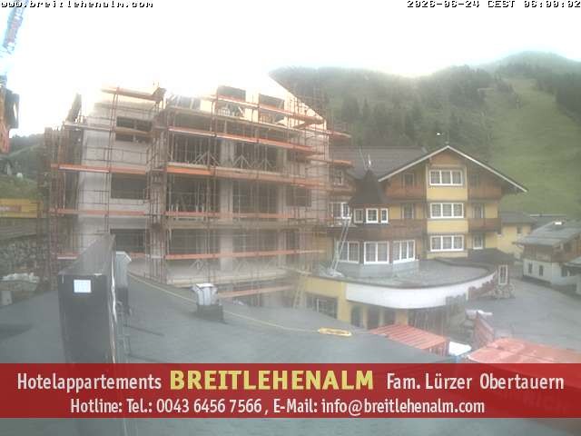 Archiv Foto Webcam Breitlehenalm Obertauern Appartementhaus