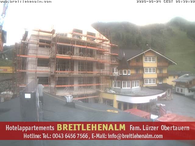 Archiv Foto Webcam Breitlehenalm Obertauern Appartementhaus