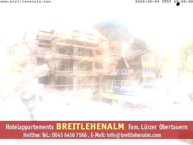 Archiv Foto Webcam Breitlehenalm Obertauern Appartementhaus