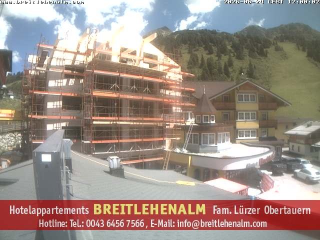 Archiv Foto Webcam Breitlehenalm Obertauern Appartementhaus