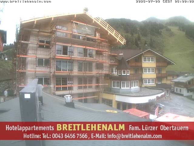 Archiv Foto Webcam Breitlehenalm Obertauern Appartementhaus