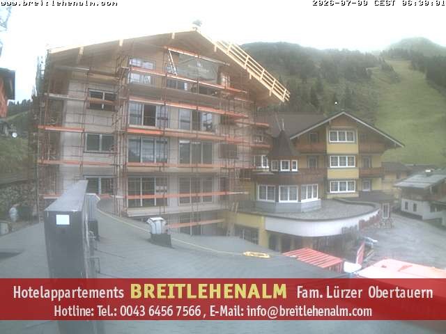 Archiv Foto Webcam Breitlehenalm Obertauern Appartementhaus