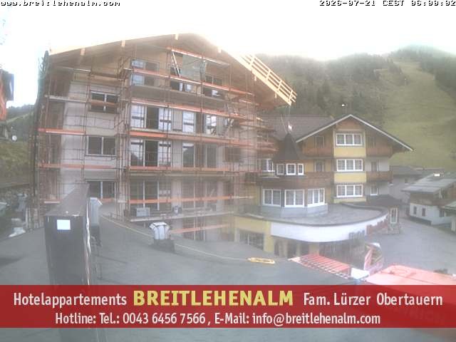 Archiv Foto Webcam Breitlehenalm Obertauern Appartementhaus