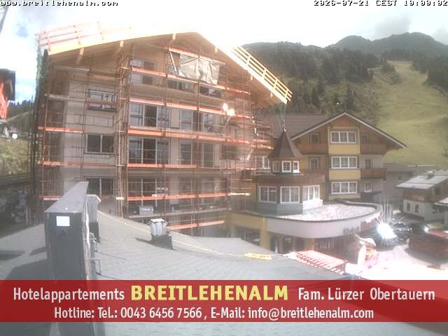 Archiv Foto Webcam Breitlehenalm Obertauern Appartementhaus
