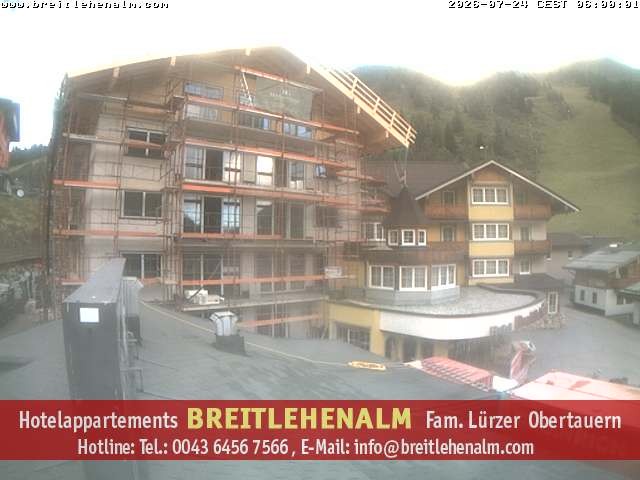 Archiv Foto Webcam Breitlehenalm Obertauern Appartementhaus