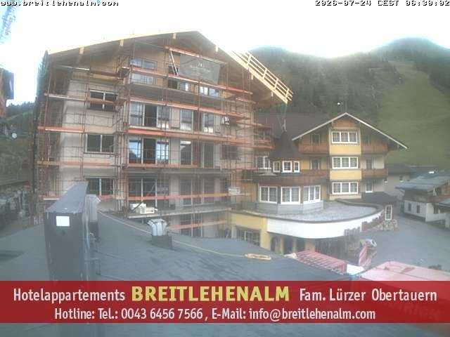 Archiv Foto Webcam Breitlehenalm Obertauern Appartementhaus