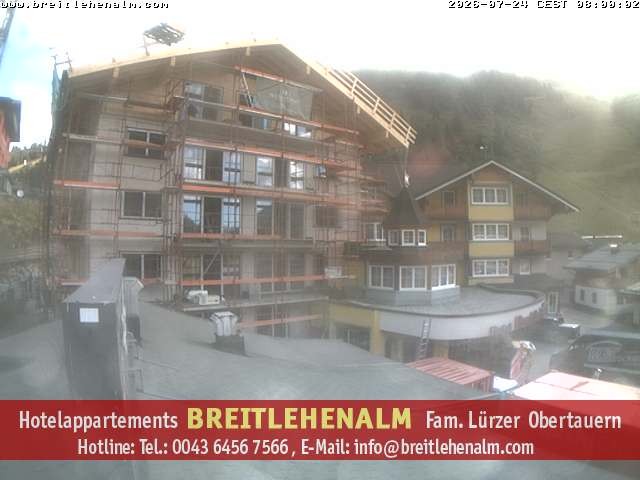 Archiv Foto Webcam Breitlehenalm Obertauern Appartementhaus