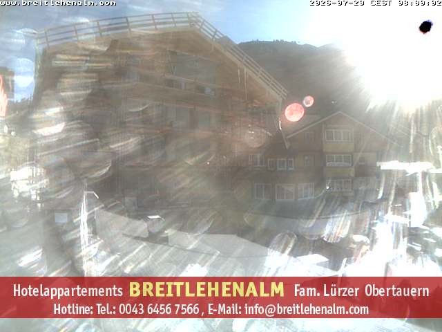 Archiv Foto Webcam Breitlehenalm Obertauern Appartementhaus