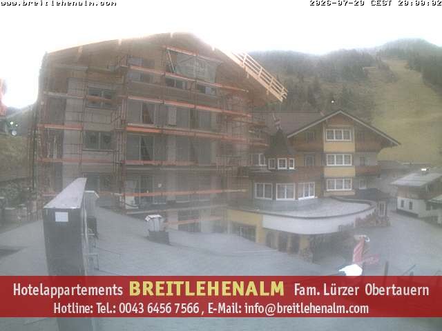 Archiv Foto Webcam Breitlehenalm Obertauern Appartementhaus