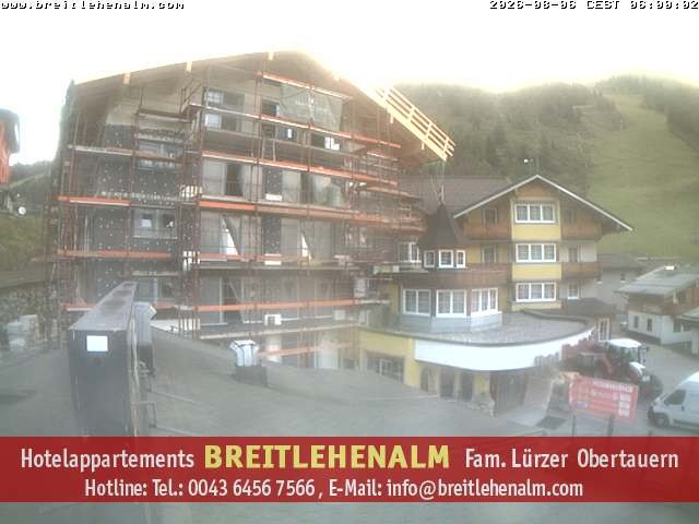 Archiv Foto Webcam Breitlehenalm Obertauern Appartementhaus