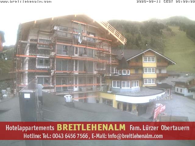 Archiv Foto Webcam Breitlehenalm Obertauern Appartementhaus