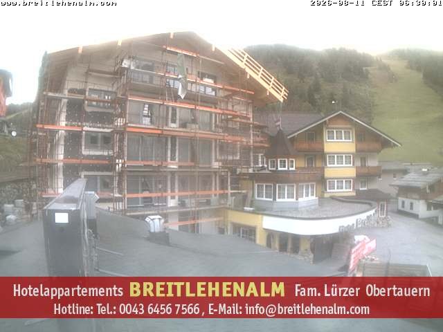 Archiv Foto Webcam Breitlehenalm Obertauern Appartementhaus