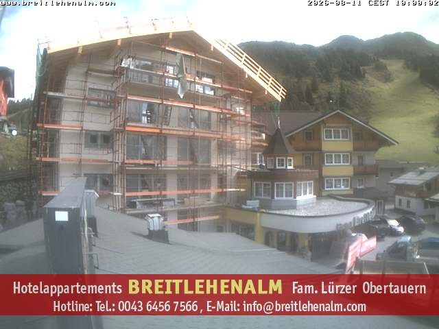 Archiv Foto Webcam Breitlehenalm Obertauern Appartementhaus