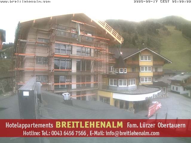 Archiv Foto Webcam Breitlehenalm Obertauern Appartementhaus