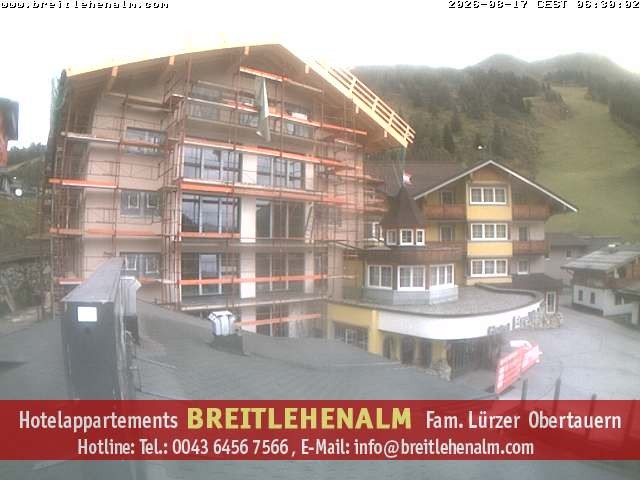 Archiv Foto Webcam Breitlehenalm Obertauern Appartementhaus