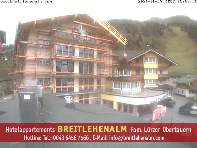 Archiv Foto Webcam Breitlehenalm Obertauern Appartementhaus