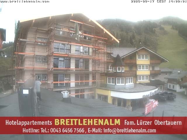 Archiv Foto Webcam Breitlehenalm Obertauern Appartementhaus