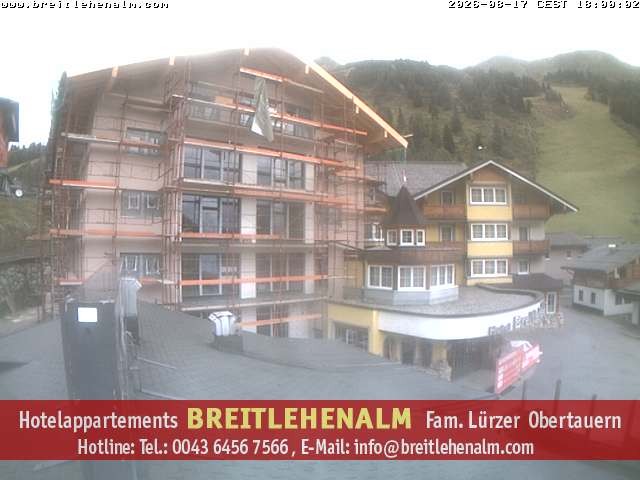 Archiv Foto Webcam Breitlehenalm Obertauern Appartementhaus