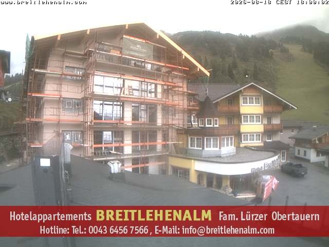 Archiv Foto Webcam Breitlehenalm Obertauern Appartementhaus