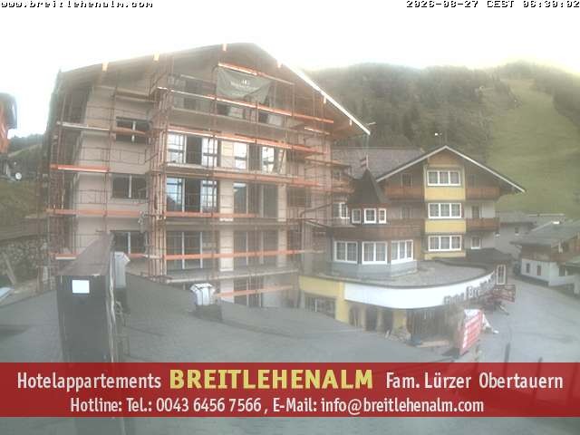 Archiv Foto Webcam Breitlehenalm Obertauern Appartementhaus