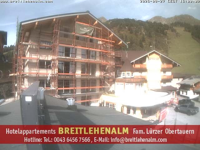Archiv Foto Webcam Breitlehenalm Obertauern Appartementhaus