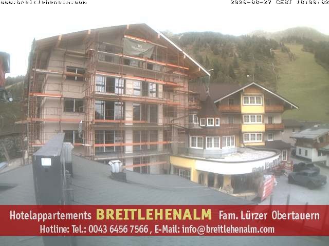 Archiv Foto Webcam Breitlehenalm Obertauern Appartementhaus