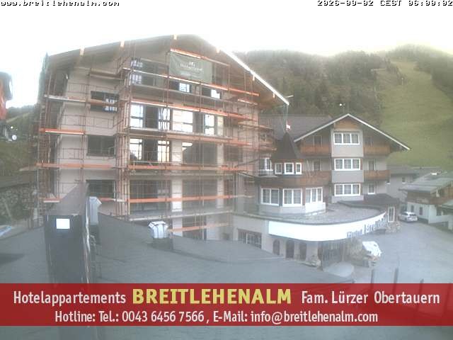 Archiv Foto Webcam Breitlehenalm Obertauern Appartementhaus