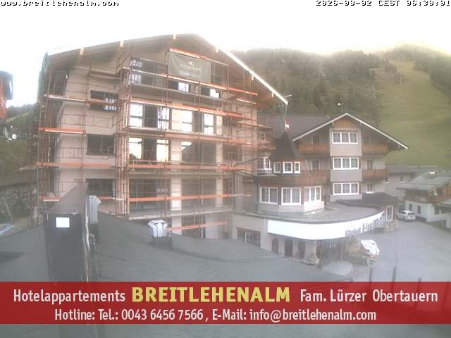 Archiv Foto Webcam Breitlehenalm Obertauern Appartementhaus