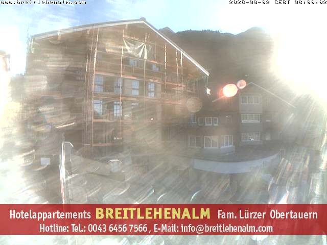 Archiv Foto Webcam Breitlehenalm Obertauern Appartementhaus