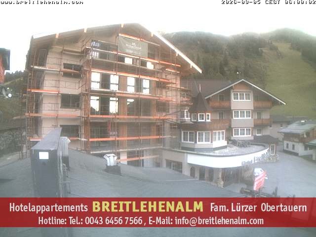 Archiv Foto Webcam Breitlehenalm Obertauern Appartementhaus