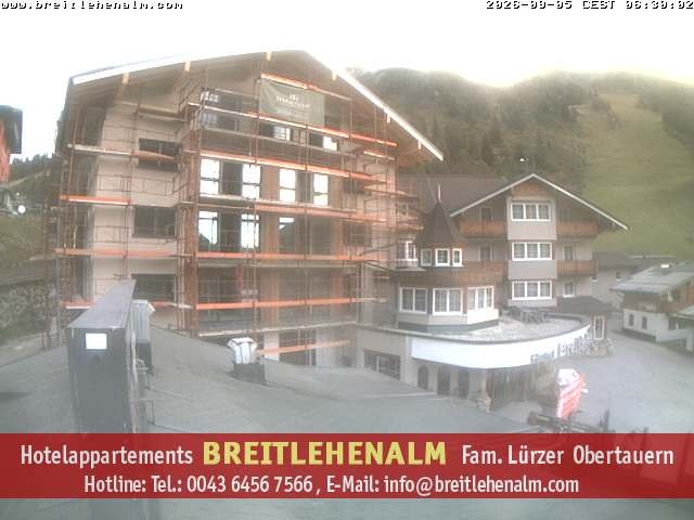 Archiv Foto Webcam Breitlehenalm Obertauern Appartementhaus