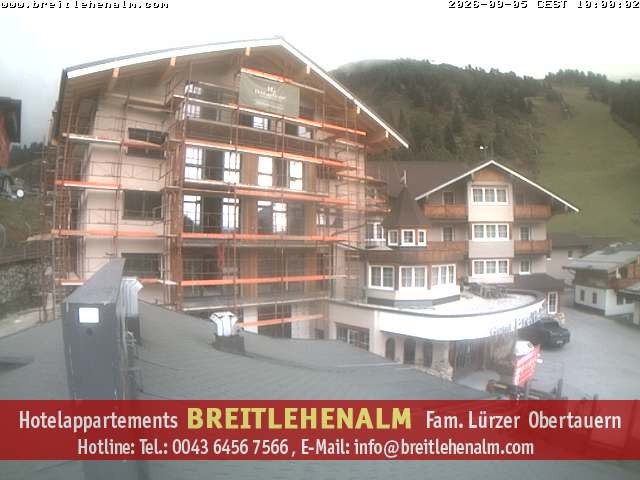Archiv Foto Webcam Breitlehenalm Obertauern Appartementhaus