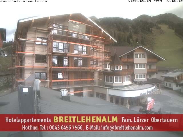 Archiv Foto Webcam Breitlehenalm Obertauern Appartementhaus