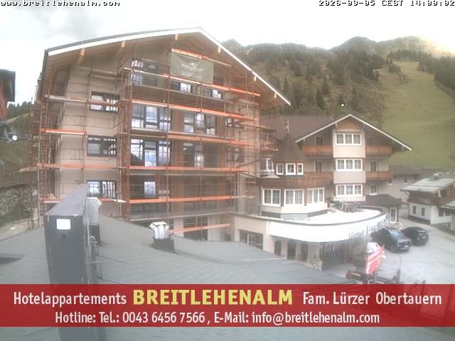 Archiv Foto Webcam Breitlehenalm Obertauern Appartementhaus