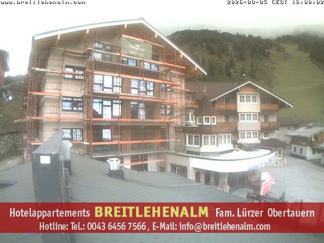 Archiv Foto Webcam Breitlehenalm Obertauern Appartementhaus