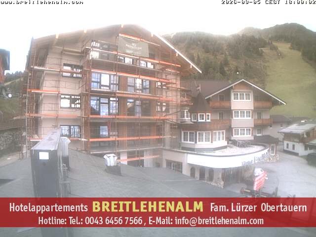 Archiv Foto Webcam Breitlehenalm Obertauern Appartementhaus