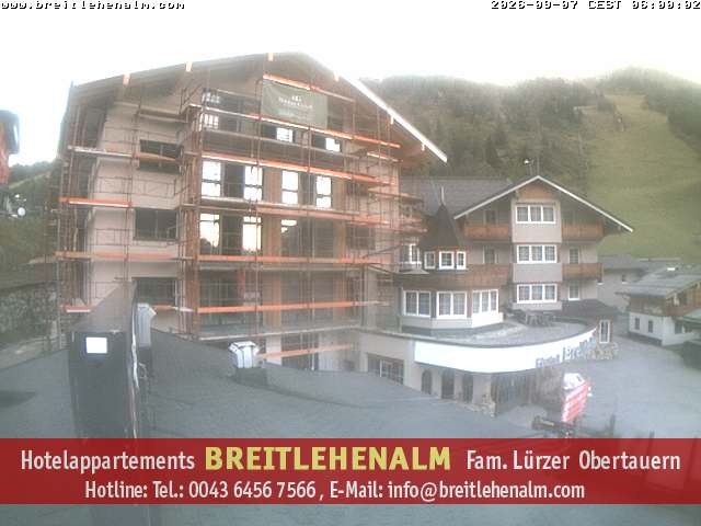 Archiv Foto Webcam Breitlehenalm Obertauern Appartementhaus