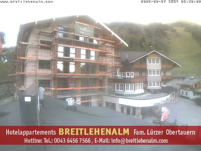 Archiv Foto Webcam Breitlehenalm Obertauern Appartementhaus