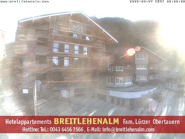 Archiv Foto Webcam Breitlehenalm Obertauern Appartementhaus
