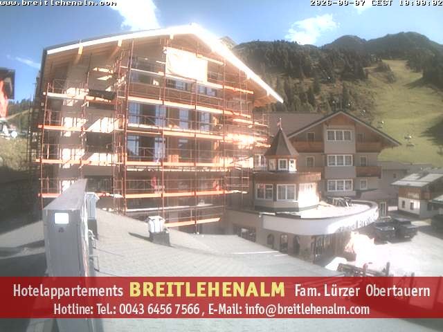 Archiv Foto Webcam Breitlehenalm Obertauern Appartementhaus