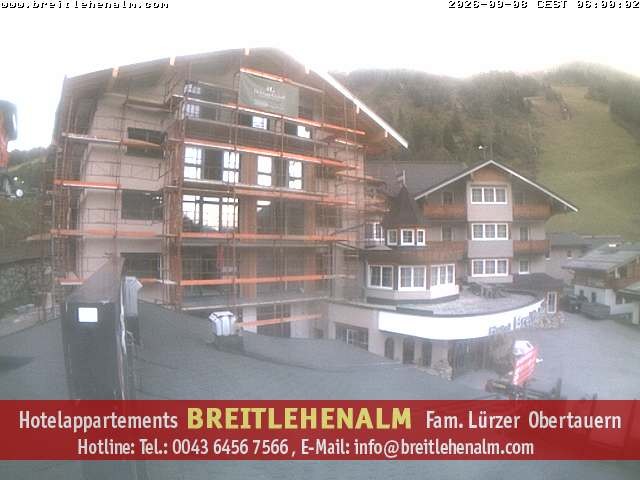 Archiv Foto Webcam Breitlehenalm Obertauern Appartementhaus